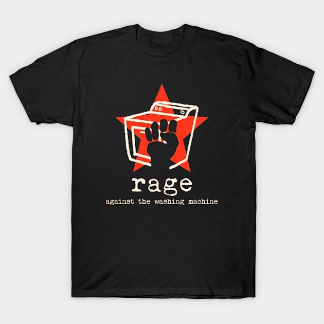 Rage Against the Washing Machine Parody T-Shirt by Approved